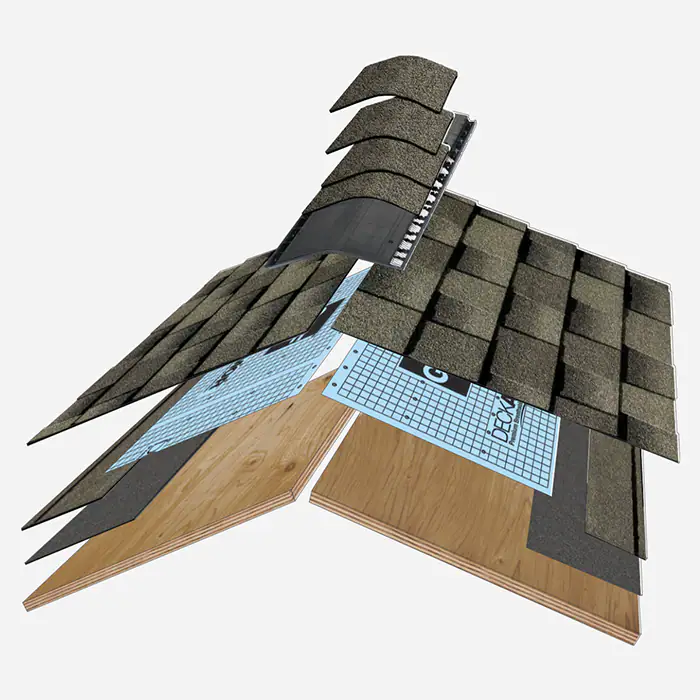 Components of a roof